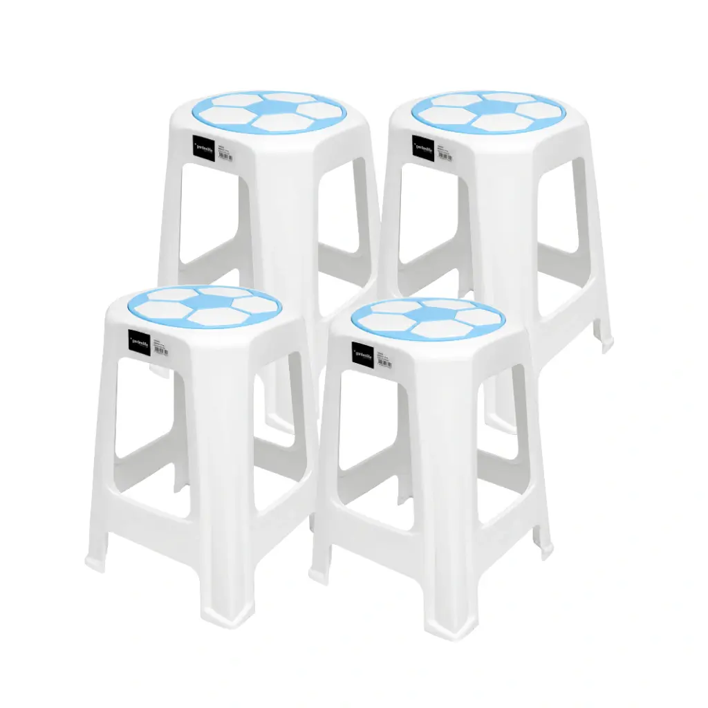 Set 4 Banquetas GOL · Apilables · Interior y Exterior