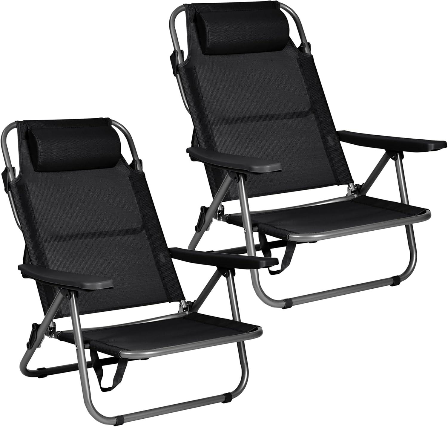 Pack 2x1 — Sillas Plegables Reclinables Estilo Reposera - Imagen 6