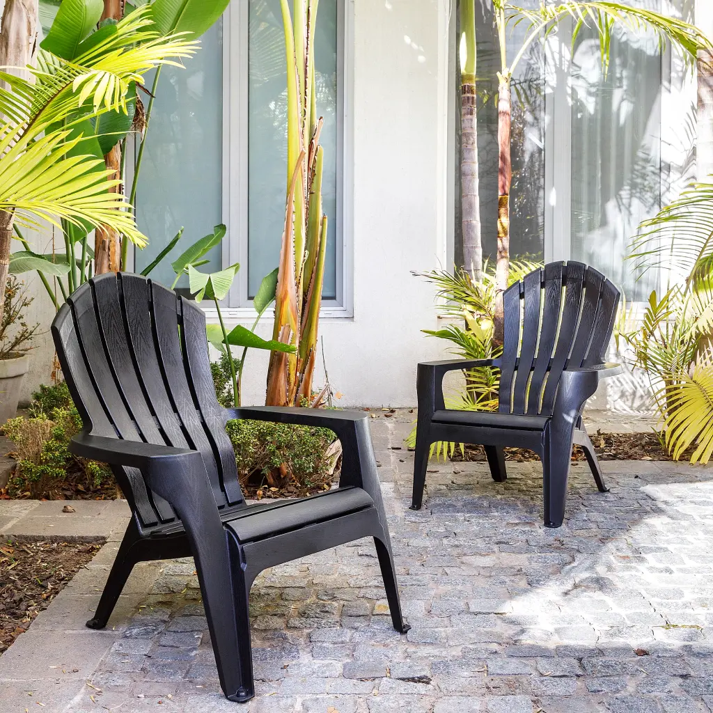 Set 2 Sillones Miami + Mesa Auxiliar · Interior y Exterior
